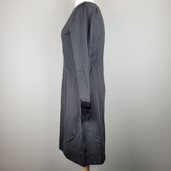 J Crew Grey Ponte Knit Dress - Picture 2 of 7